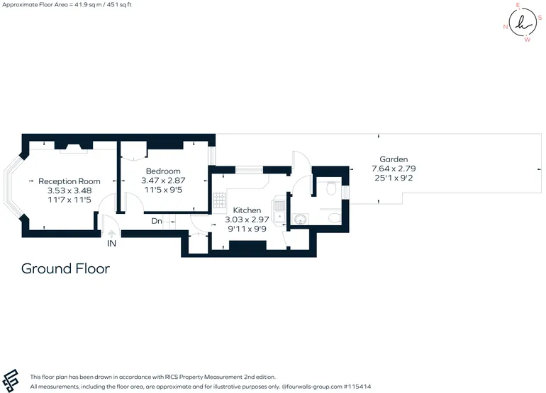 Floorplan 1 for Whellock Road London W4