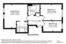 Royal York Villas, Clifton, Bristol floorplan 1 out of 1