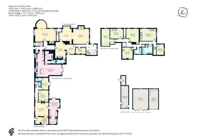 Floorplan 1 for Hook Lane, Chichester, PO20