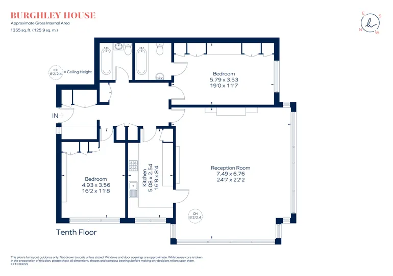 Floorplan 1 for Somerset Road, London, SW19