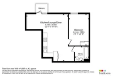 The Furlong, Brighton floorplan 1 out of 1