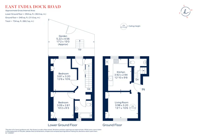 Floorplan 1 for East India Dock Road, London, E14