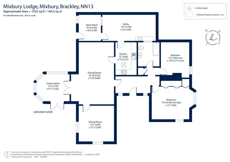 Floorplan 1 for Mixbury, Nr Brackley, NN13
