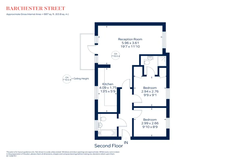 Floorplan 1 for Barchester Street, E14