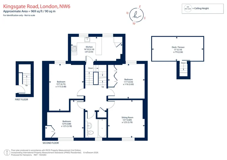 Floorplan 1 for Kingsgate Road London NW6