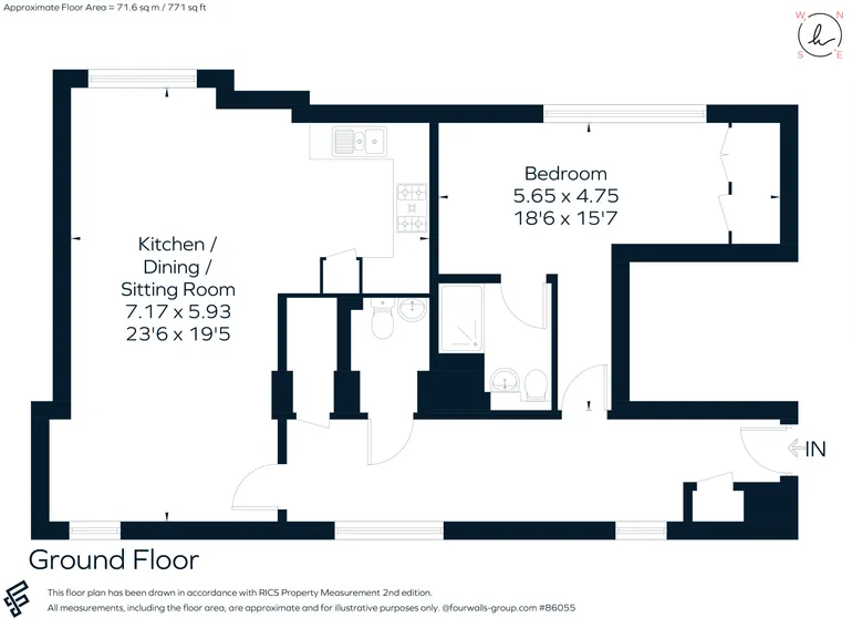 Floorplan 1 for Goldring Way St. Albans AL2