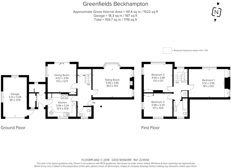 Floorplan 1 for Beckhampton SN8