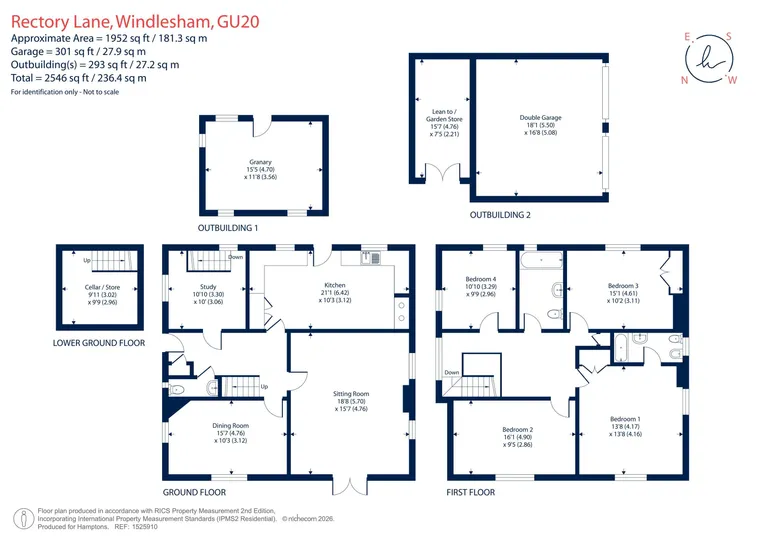 Floorplan 1 for Rectory Lane, Windlesham, GU20