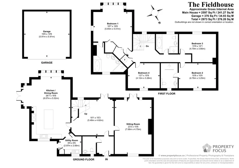 Floorplan 1 for Southampton Road, Salisbury, SP5