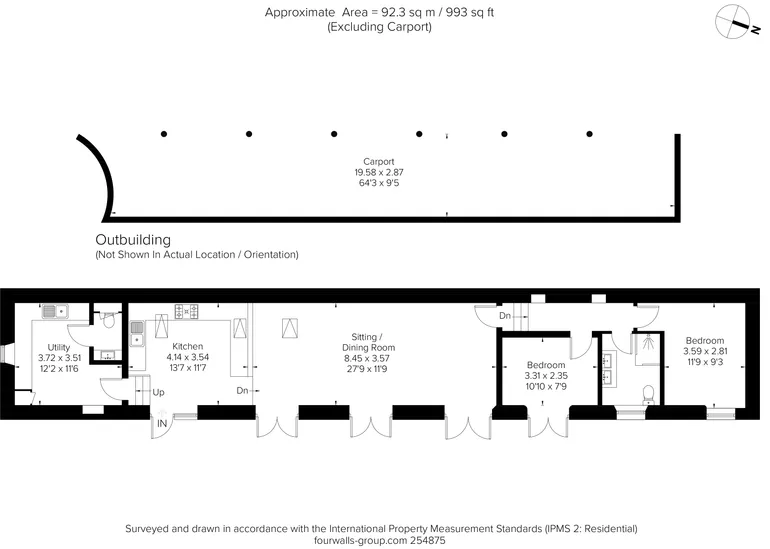 Floorplan 1 for Hanging Hill Beach BS30