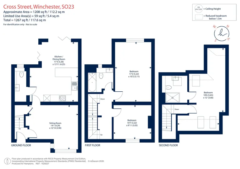 Floorplan 1 for Cross Street Winchester SO23