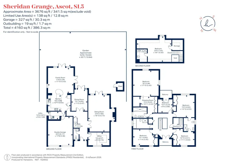 Floorplan 1 for Sheridan Grange, Sunningdale SL5