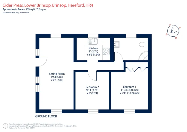 Floorplan 1 for Lower Brinsop Brinsop HR4