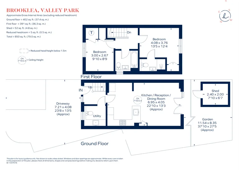 Floorplan 1 for 5 Datum Drive Didcot OX11
