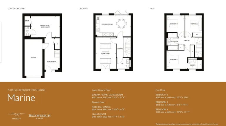 Floorplan 1 for Skylarks, Brighton, BN2