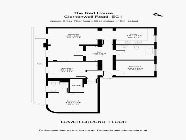 Clerkenwell Road, Clerkenwell, London, EC1M floorplan