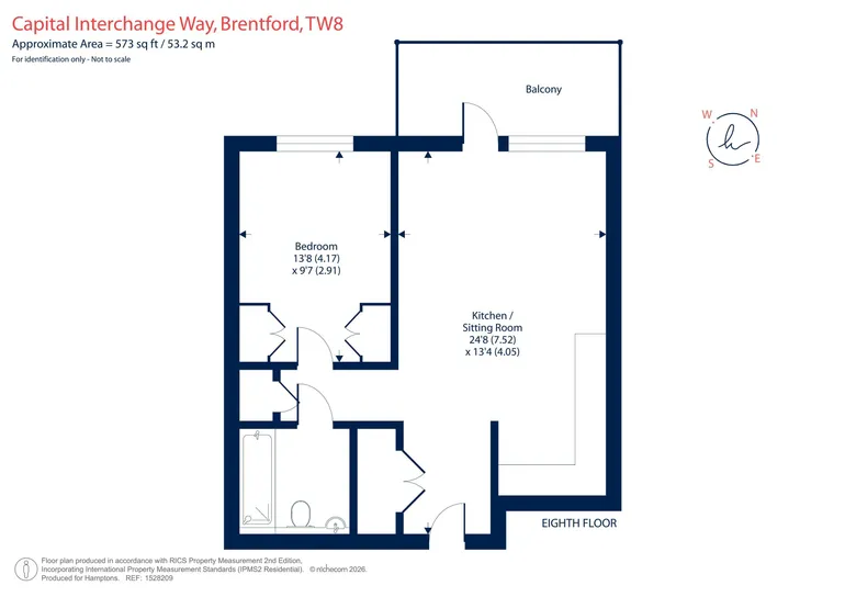 Floorplan 1 for Capital Interchange Way Brentford TW8