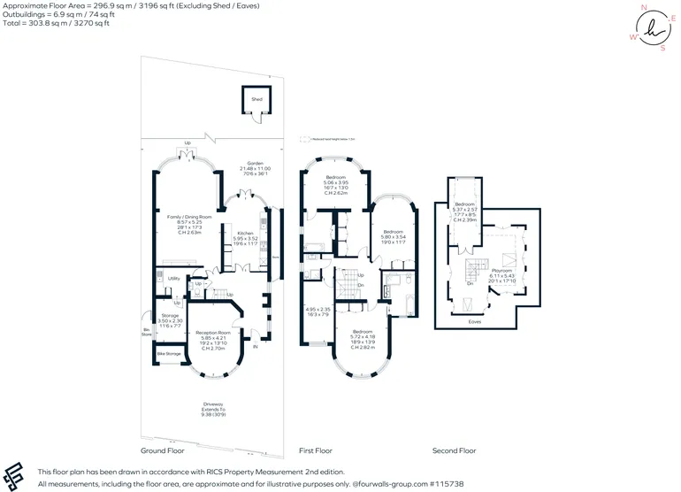 Floorplan 1 for Dobree Avenue London NW10