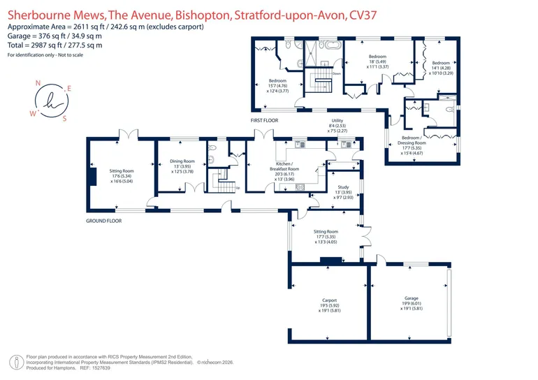 Floorplan 1 for The Avenue Stratford-upon-Avon CV37