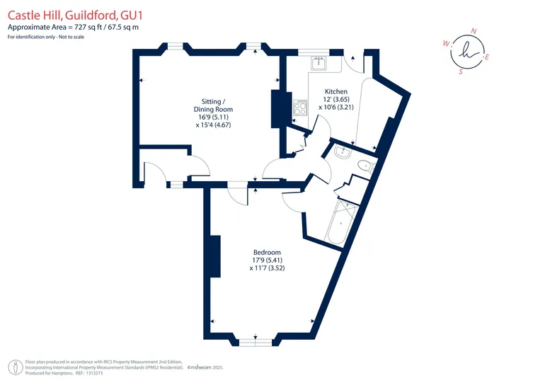 Floorplan 1 for Castle Hill Guildford GU1