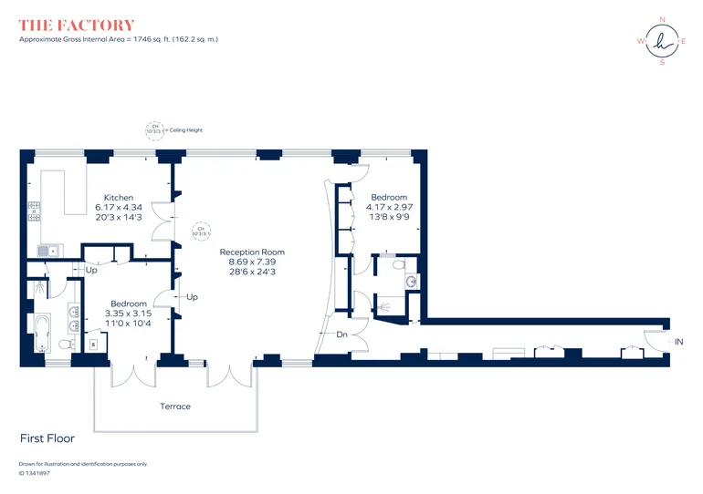 Floorplan 1 for Underwood Street London N1