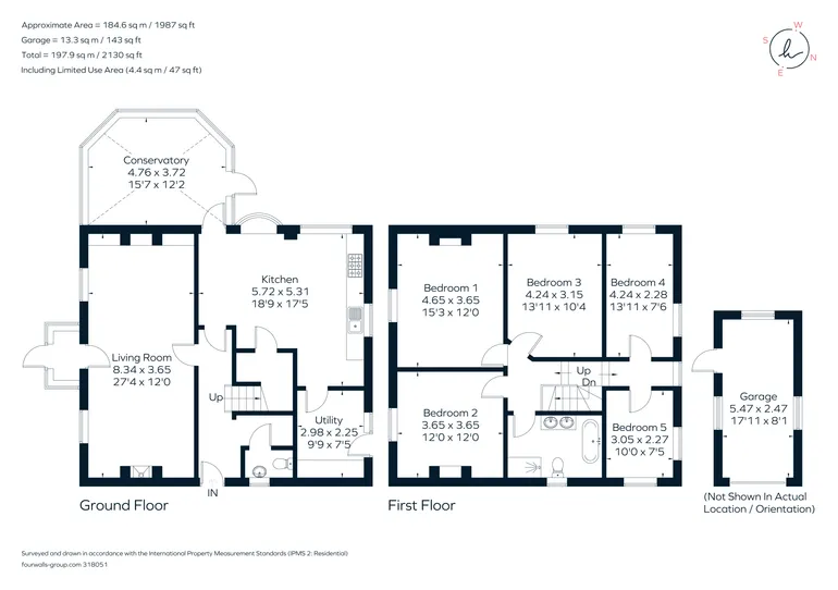 Floorplan 1 for Thorn Road Wrecclesham GU10