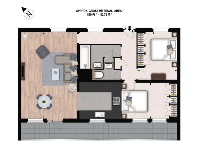 Floorplan 1 for Fulham Road Chelsea SW3
