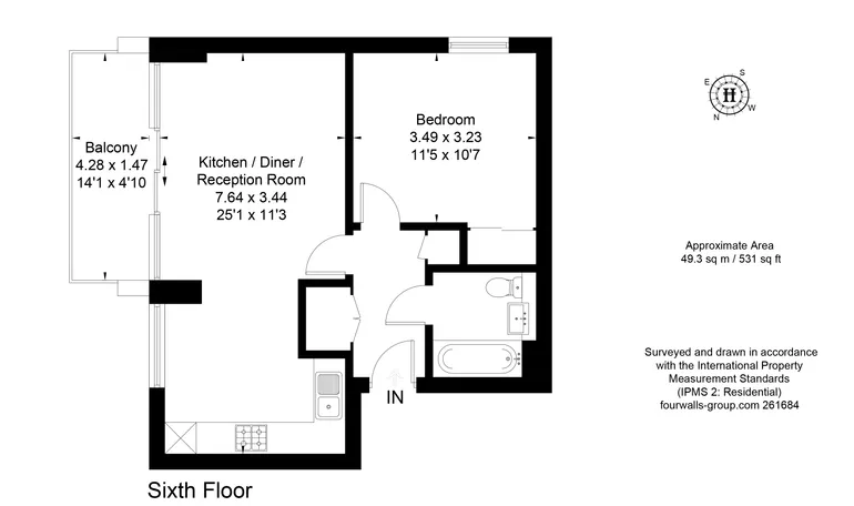 Floorplan 1 for Stamford Square London SW15