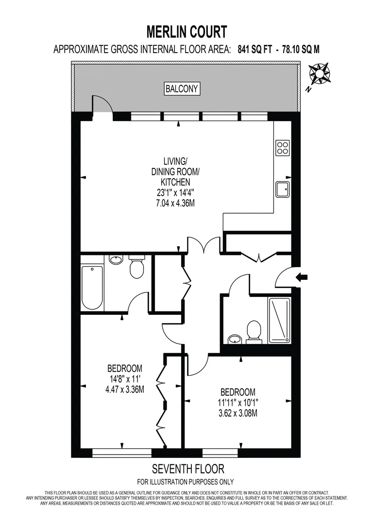 Floorplan 1 for Handley Drive, SE3
