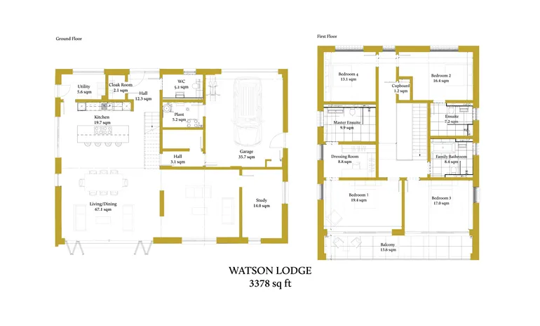 Floorplan 1 for Courtlands Park, Park Road, Banstead, SM7