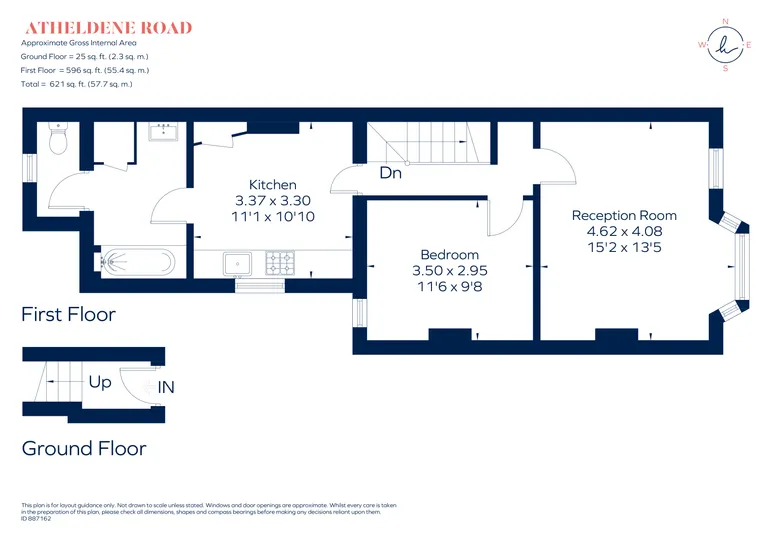 Floorplan 1 for Atheldene Road London SW18