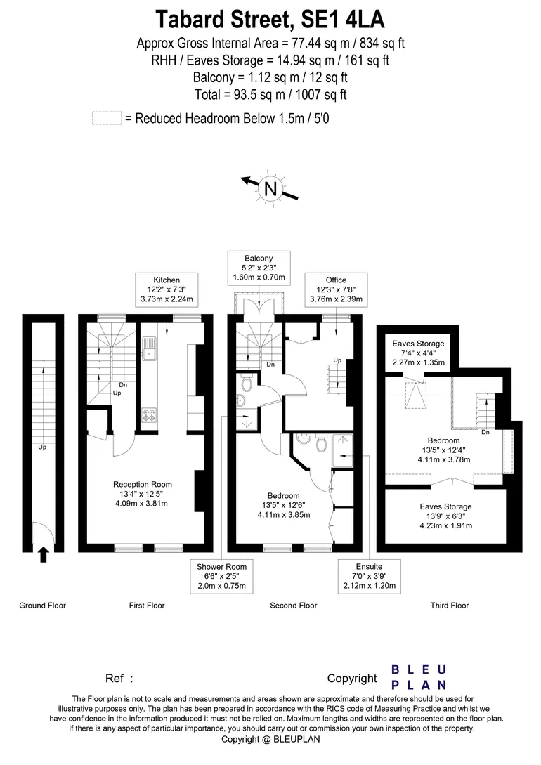 Floorplan 1 for Tabard Street, Borough, SE1