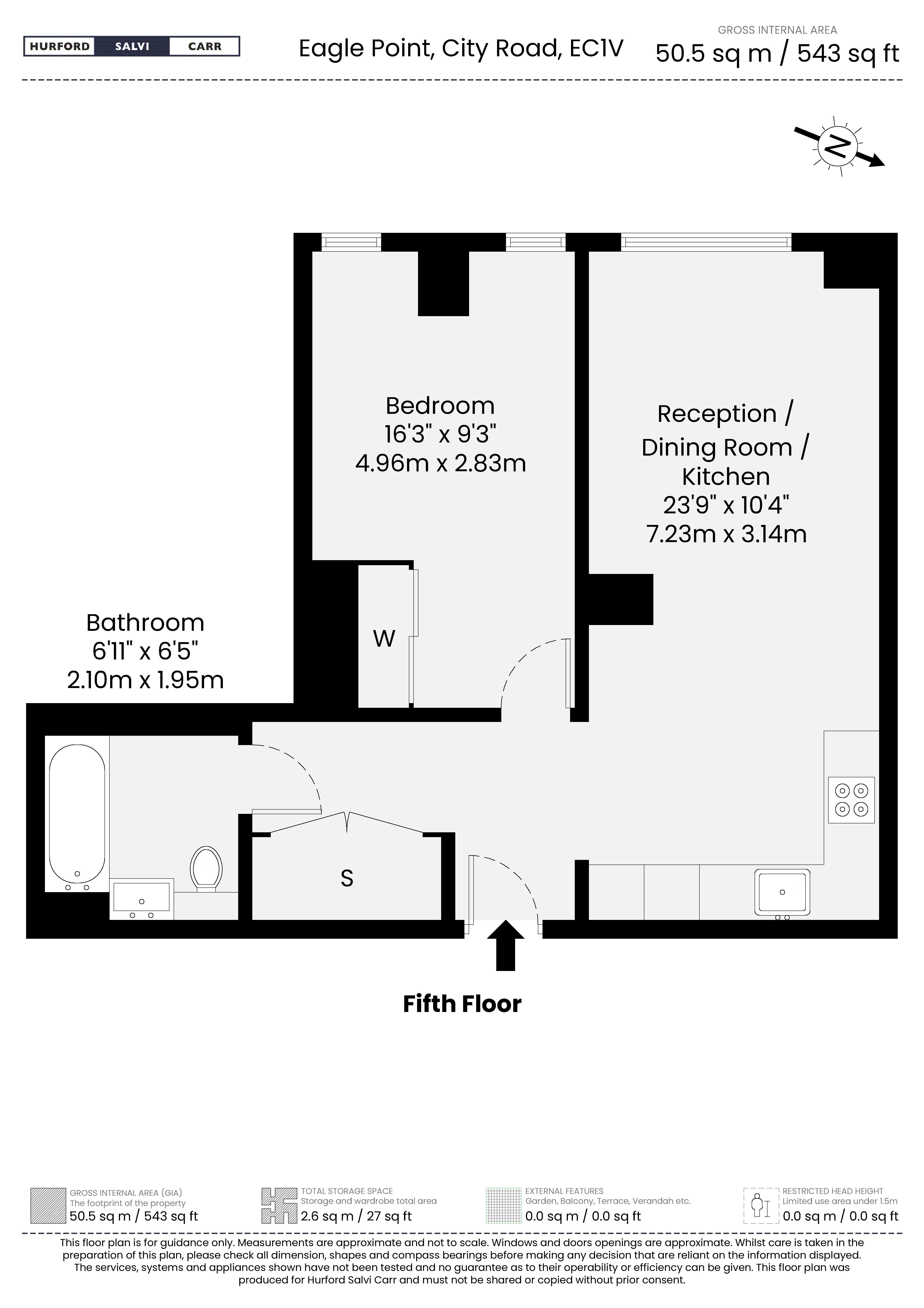 Eagle Point, 161 City Road, London, EC1V floorplan