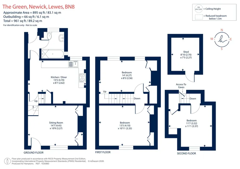 Floorplan 1 for The Green, Newick, BN8
