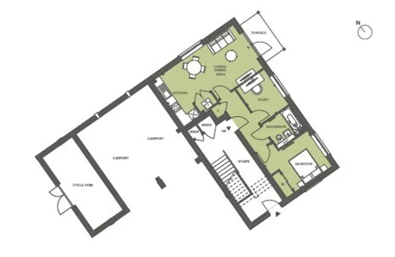 Floorplan 1 for Abbey Barn Lane, High Wycombe, HP10