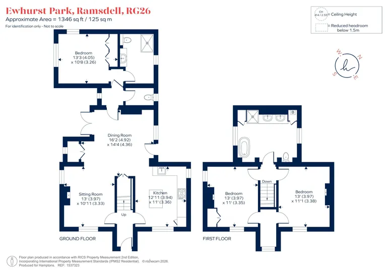 Floorplan 1 for Ewhurst Park Tadley RG26