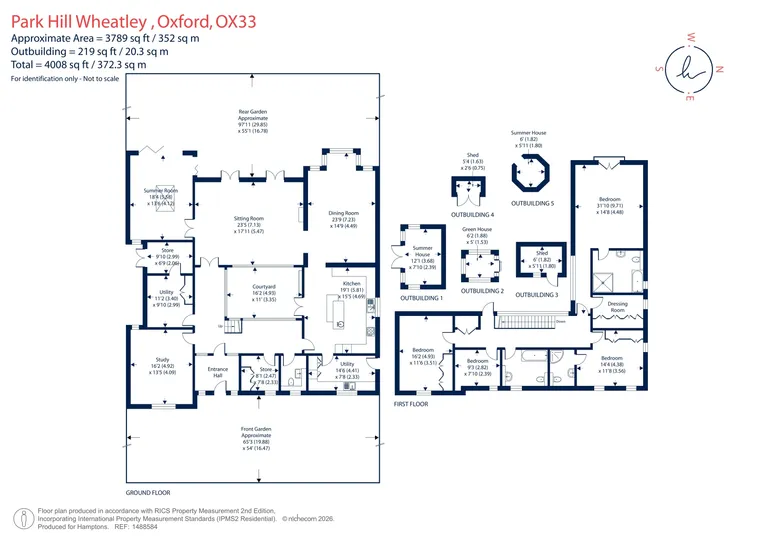Floorplan 1 for Park Hill, Oxford, OX33