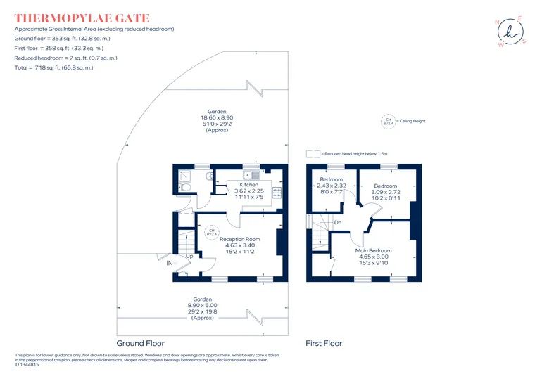 Floorplan 1 for Thermopylae Gate, London, E14