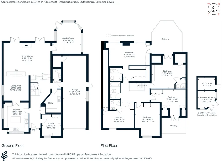 Floorplan 1 for Marsh Road, Wilmcote, CV37