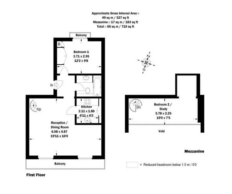 Floorplan 1 for Porchester Square Bayswater W2