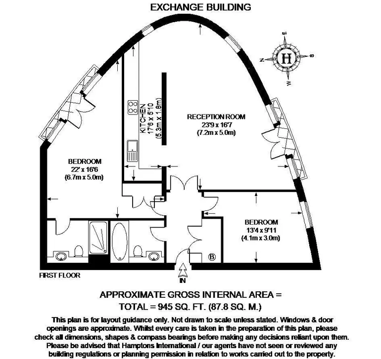 Floorplan 1 for 132 Commercial Street London E1