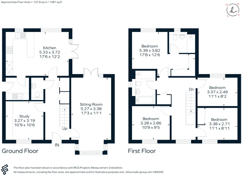 Floorplan 1 for Foal Hurst Green Paddock Wood TN12