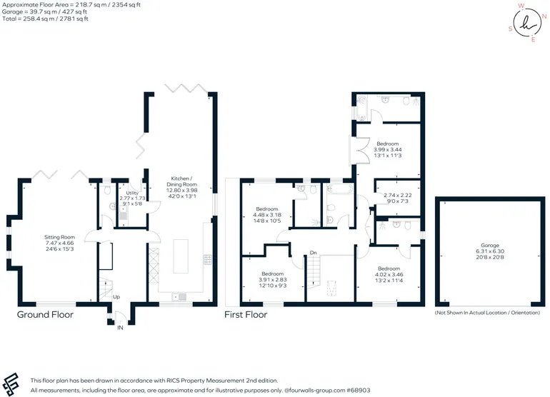 Floorplan 1 for Bishops Acre, Lighthorne, CV35
