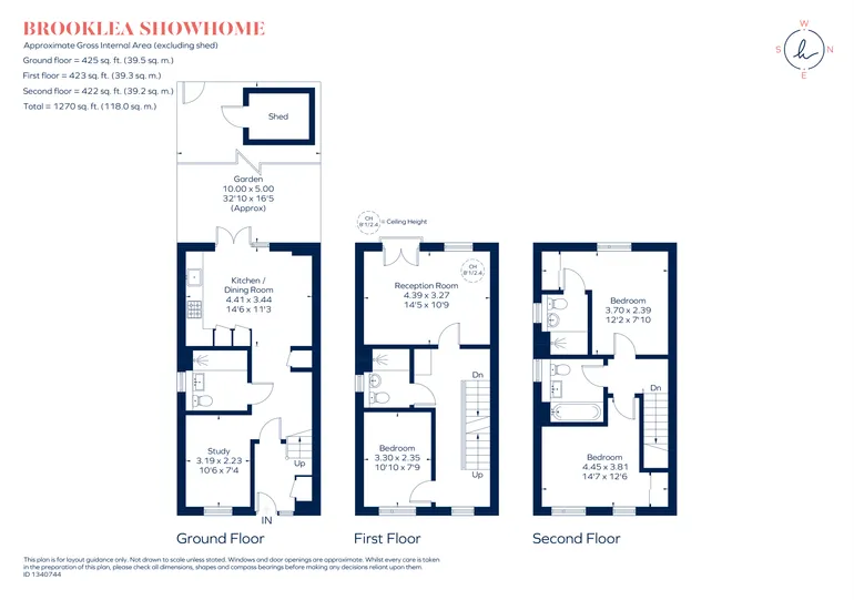 Floorplan 1 for Altbury, 3 Datum Drive Didcot OX11