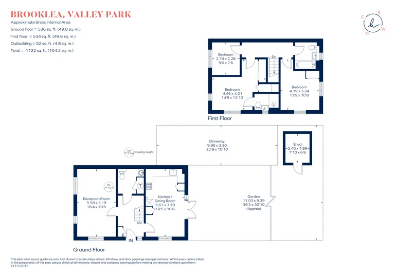Floorplan 1 for Aynesdale, 33 Roundhouse Road Didcot OX11