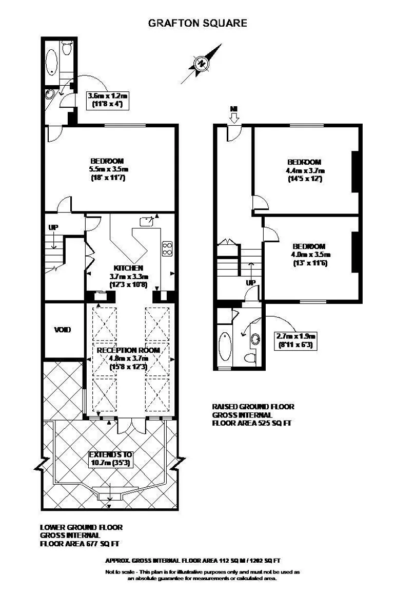Floorplan 1 for Grafton Square London SW4