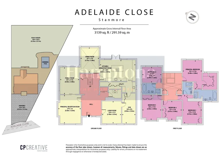 Floorplan 1 for Adelaide Close, Stanmore, HA7