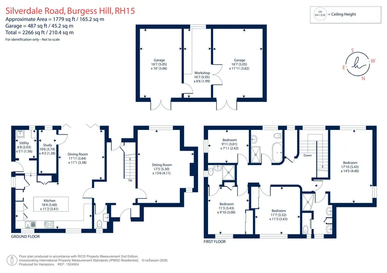Floorplan 1 for Silverdale Road, Burgess Hill, RH15