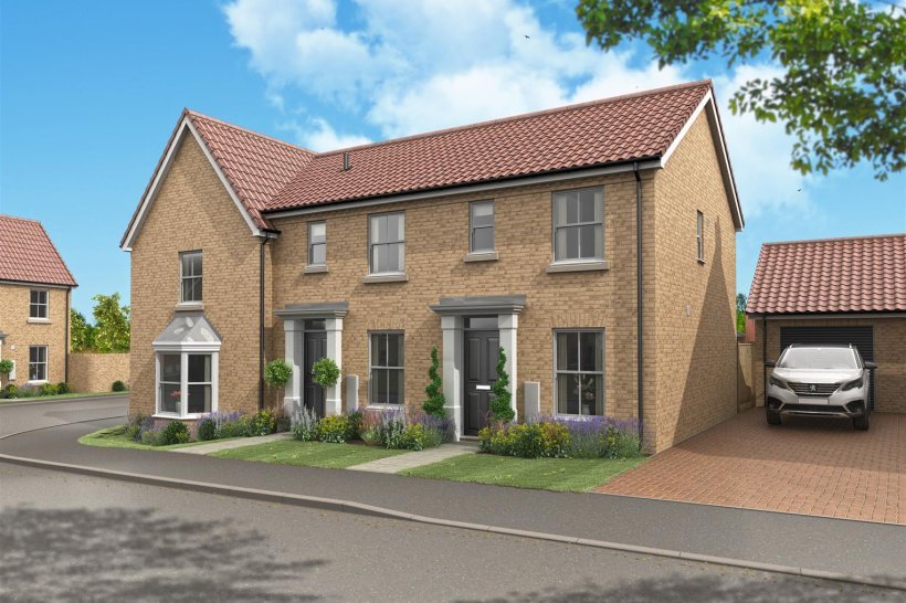 St. Johns Park, Bungay 2 bedroom end of terrace house William H Brown