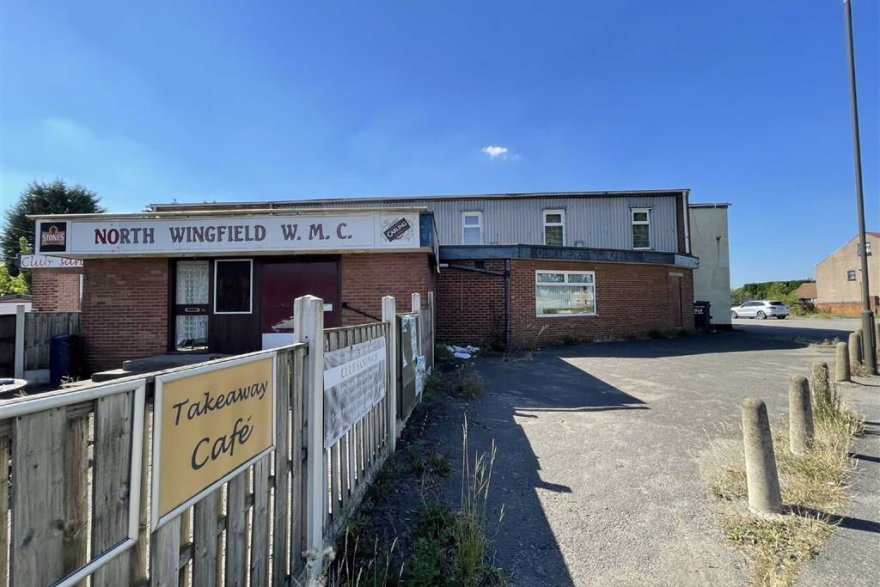 property for sale in North Wingfield Working Mens Club, 36, Chesterfield Road, North Wingfield